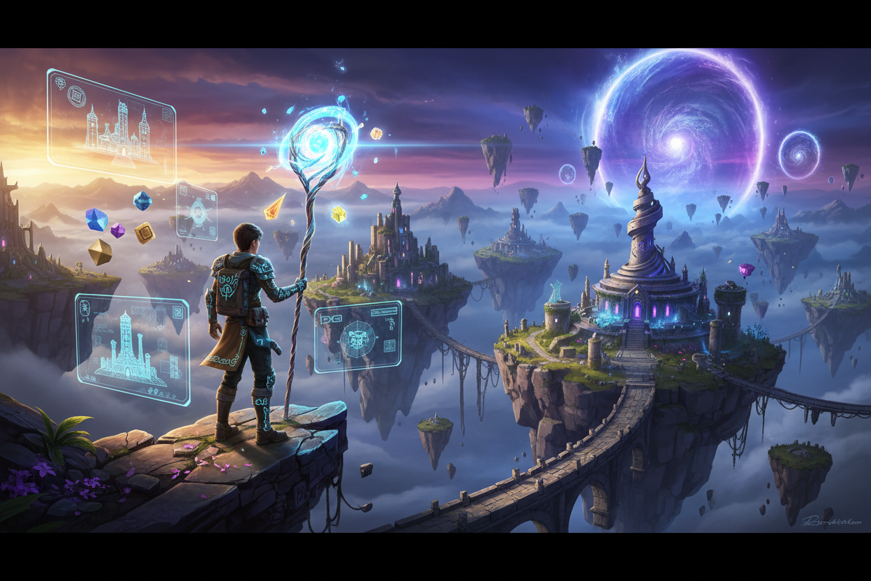 an exciting gaming adventure of discovery and creation